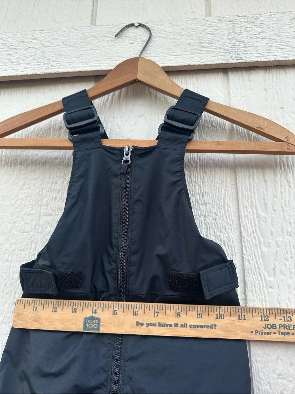 Columbia Black Kids Insulated Snow Overalls